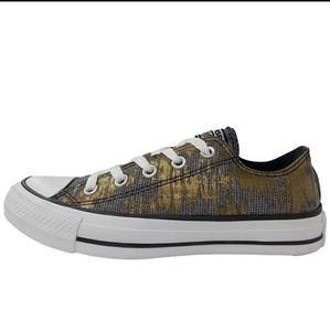 GUC Gold Converse Size 7 Womens